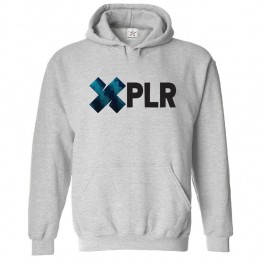 XPLR Classic Unisex Kids and Adults Pullover Hoodie for Vloggers
